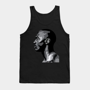 MJ - Profile - Old news paper style Tank Top